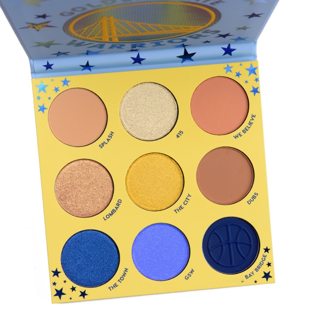 Price FIRM New Golden State Warrior Eye Shadow Palette